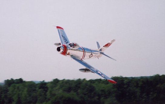 Canadair F-86 Sabre CL-13 Mk. 6 (N186FS) à Bagotville en 2007